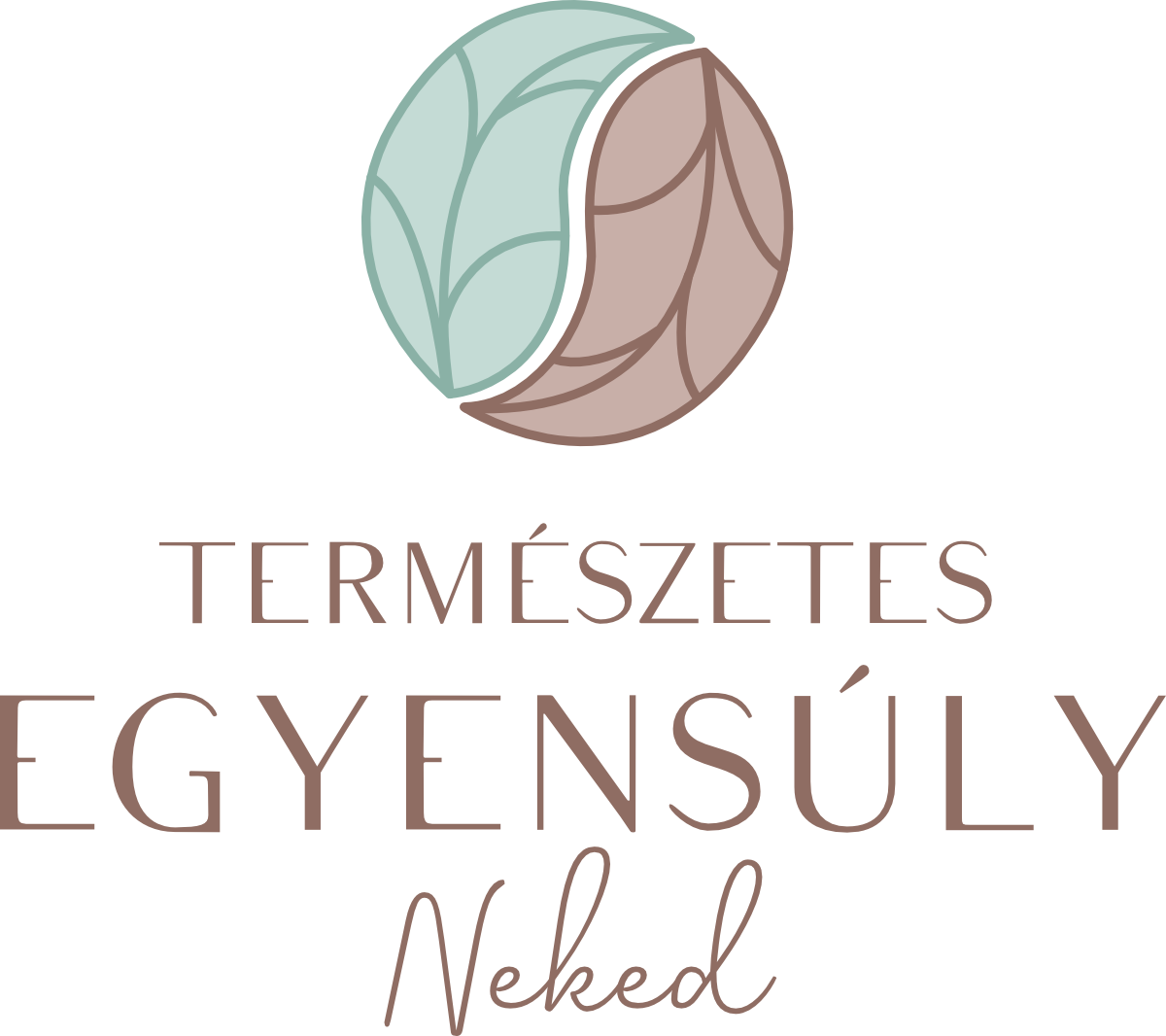 Természetes egyensúly neked logó